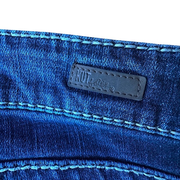 KUT | NWOT NATALIE HIGH RISE BOOTCUT JEANS | 8 SHORT - Picture 10 of 13